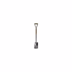 Faithfull FAIPRESBSSS Prestige Stainless Steel Border Spade Ash Handle