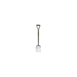 Faithfull FAIPRESDFSS Prestige Stainless Steel Digging Fork Ash Handle
