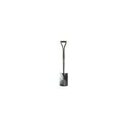 Faithfull FAIPRESDSSS Prestige Stainless Steel Digging Spade Ash Handle