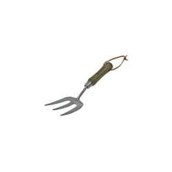 Faithfull FAIPRESHFSS Prestige Stainless Steel Hand Fork Ash Handle
