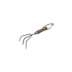 Faithfull FAIPRESHCUL Prestige Stainless Steel Hand Cultivator Ash Handle