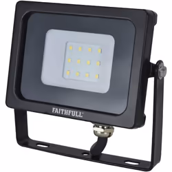 Faithfull FPPSLWM10 Wall Light, 240 V, Black, 1