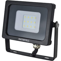 Faithfull FPPSLWM10 Wall Light, 240 V, Black, 1