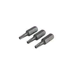 Faithfull FAISBT1525S Security S2 Grade Steel Screwdriver BitsÃÂ T15SÃÂ xÃÂ 25mm (Pack 3)
