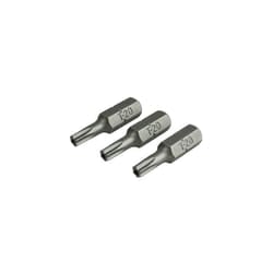 Faithfull FAISBT2025S Security S2 Grade Steel Screwdriver BitsÃÂ T20SÃÂ xÃÂ 25mm (Pack 3)