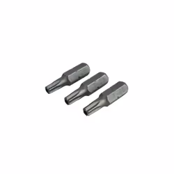 Faithfull FAISBT2525S Security S2 Grade Steel Screwdriver Bits T25SÃÂ xÃÂ 25mm (Pack 3)