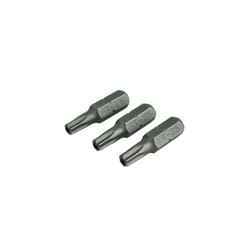 Faithfull FAISBT2525S Security S2 Grade Steel Screwdriver Bits T25SÃÂ xÃÂ 25mm (Pack 3)