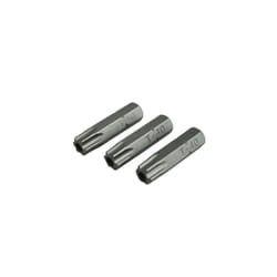 Faithfull FAISBT4025S Security S2 Grade Steel Screwdriver BitsÃÂ T40SÃÂ xÃÂ 25mm (Pack 3)