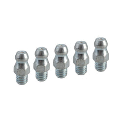 Faithfull Grease Nipple Straight M6 x 1.0 (Pack 5)