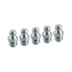 Faithfull Grease Nipple Straight M8 x 1.0 (Pack 5)
