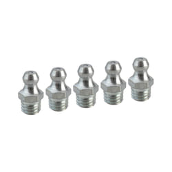 Faithfull Grease Nipple Straight M8 x 1.25 (Pack 5)