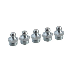 Faithfull Grease Nipple Straight M10 x 1.0 (Pack 5)