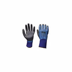SCAGLOLATWPX Waterproof Gloves with Latex Palm - Size 10