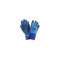 SCAGLOLATWPX Waterproof Gloves with Latex Palm - Size 10