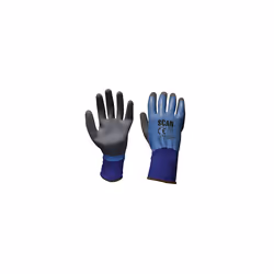 SCAGLOLATWPX Waterproof Gloves with Latex Palm - Size 10