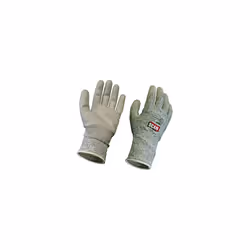 Scan SCAGLOCUT5M Cut Resistant PU Coated Cut 5 Gloves Grey - Size 8 Medium