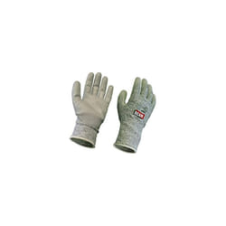Scan SCAGLOCUT5M Cut Resistant PU Coated Cut 5 Gloves Grey - Size 8 Medium