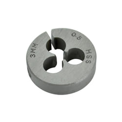 Faithfull HSS Straight Flute Split Die M3 x 0.5 (13/16 O.D)