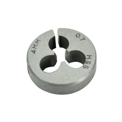 Faithfull HSS Straight Flute Split Die M4 x 0.7 (13/16 O.D)