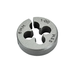 Faithfull HSS Straight Flute Split Die M6 x 1.0 (13/16 O.D)