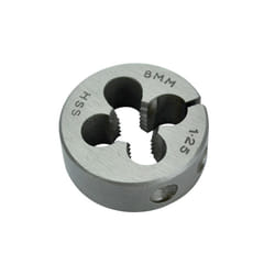 Faithfull HSS Straight Flute Split Die M8 x 1.25 (1in O.D)