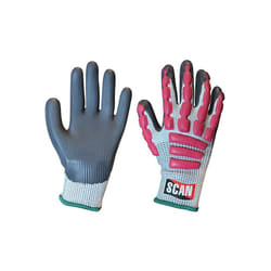 Scan Anti-Impact Latex Cut 5 Gloves - Medium (Size 8)