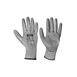 Scan Grey PU Coated Cut 3 Gloves - Extra Extra Large (Size 11)