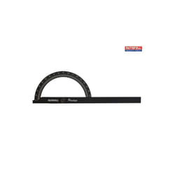 Faithfull Prestige Angle Gauge Black Aluminium 150 x 270mm