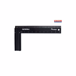 Faithfull Prestige Try Square Black Aluminium 300mm