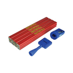 Faithfull Carpenter's Pencil Kit Red / Medium (Pack 12)