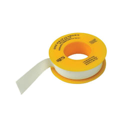Faithfull P.T.F.E Gas Tape 12mm x 5m White (Pack 10) 0800125TB