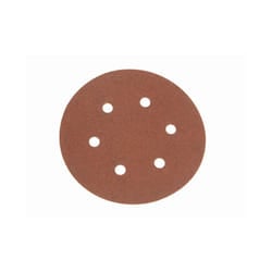 Faithfull Hook & Loop Sanding Disc DID2 Holed 150mm x 80G (Pack 5) 5820