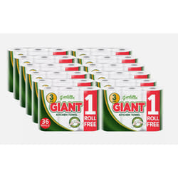 Gentille Kitchen Roll Giant 3PLY Thickness Durable - 36 Rolls