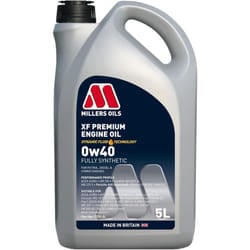 Millers XF Premium 0W-40 Fully Synthetic Engine Oil ACEA A3/B4 5L