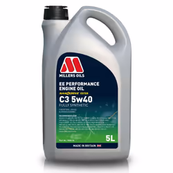 5w40 Fully Synthetic Engine Oil Millers EE Performance 5w40 C3 5L