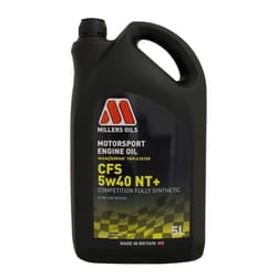 5L MILLERS 5w40 Fully Synthetic Engine Oil Motorsport CFS 5w40 NT+