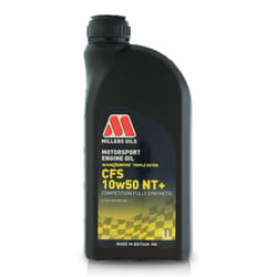 10w50 Fully Synthetic Engine Oil Millers 10w 50 Motorsport CFS NT+ Ester 1L
