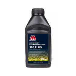 MILLERS Motorsport Racing Brake Fluid 300+ High Temperature Brake Fluid 500ml