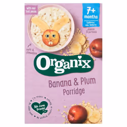 Organic Banana and Plum Porridge, 200g