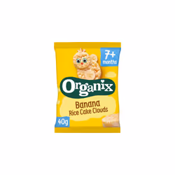 Organix Banana Rice Cake 40g (Pack of 6)