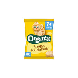Organix Banana Rice Cake 40g (Pack of 6)