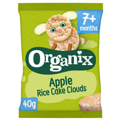 Organix Apple Rice Cake 40g (Pack of 6)