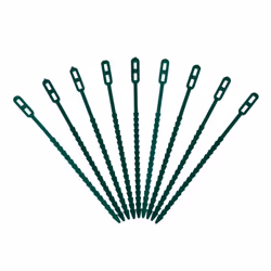 Gardman Green Garden Plant & Flower Adjustable Ties (18cm)