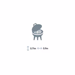 Gardman 34370 Cases for kettle grill from Gardman - Green