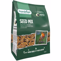 Gardman Seed Mix For Bird Feeding, All Purpose Blend - Multicoloured - 1 Kg Bag