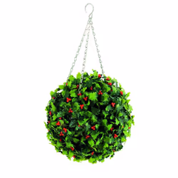 Gardman Topiary Holly Effect Ball 30cm