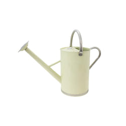 Kent & Stowe Metal Watering Can Vintage Cream 9 litre 34899