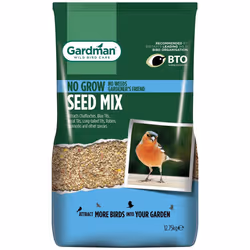 Gardman No Grow Seed Mix for Wild Birds - 12.75kg