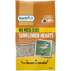 Gardman Sunflower Hearts For Wild Birds, Year Round Feeding, High Energy - 4 Kg
