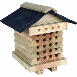 Gardman Ernest Charles Bee Hive, Metal & Mesh Nut Ball Peanut Feeder, Holds 700g